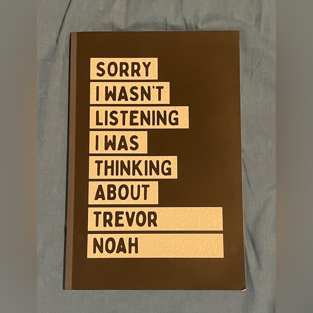 Trevor Noah Notebook never used!